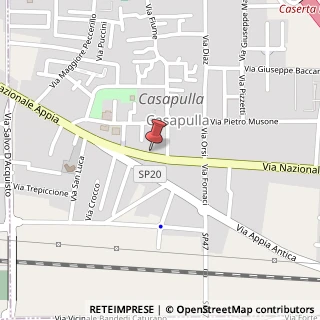 Mappa Via Nazionale Appia, 177, 81020 Casapulla, Caserta (Campania)