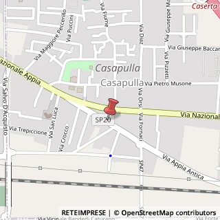 Mappa Via Appia Antica, 55, 81055 Casapulla, Caserta (Campania)