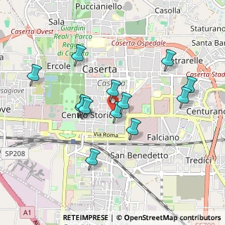 Mappa Via De Dominicis Antonio, 81100 Caserta CE, Italia (0.91231)
