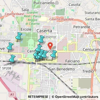 Mappa Via De Dominicis Antonio, 81100 Caserta CE, Italia (0.96)