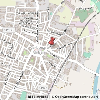 Mappa Piazza Umberto I, 116, 70121 Bari, Bari (Puglia)