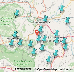 Mappa Via Roma, 82010 San Leucio del Sannio BN, Italia (9.6905)