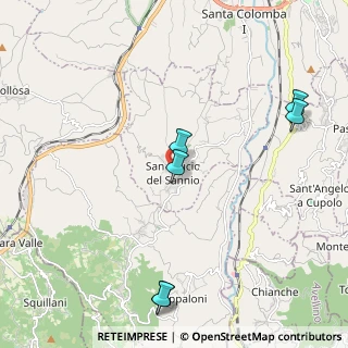Mappa Via Roma, 82010 San Leucio del Sannio BN, Italia (3.58364)