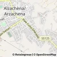 Kaart Arzachena