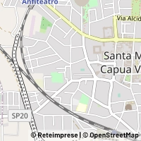 地図 Santa Maria Capua Vetere