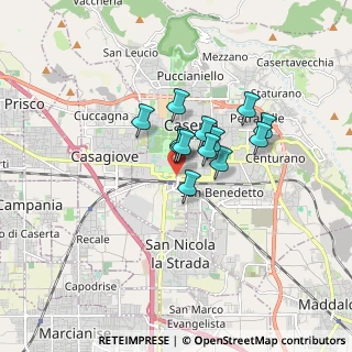 Mappa Via Nazario Sauro, 81100 Caserta CE, Italia (1.12923)