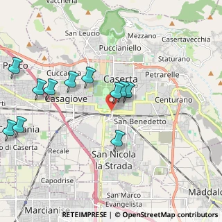 Mappa Via Nazario Sauro, 81100 Caserta CE, Italia (2.29636)