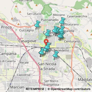 Mappa Via Nazario Sauro, 81100 Caserta CE, Italia (1.38462)