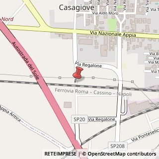 Mappa Via Regalone, 48, 81022 Casagiove CE, Italia, 81022 Casagiove, Caserta (Campania)