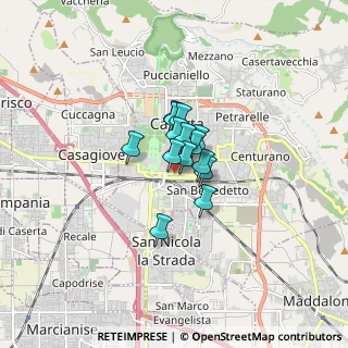 Mappa Via F.lli Pagano, 81100 Caserta CE, Italia (0.82786)