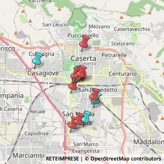 Mappa Via F.lli Pagano, 81100 Caserta CE, Italia (1.4975)