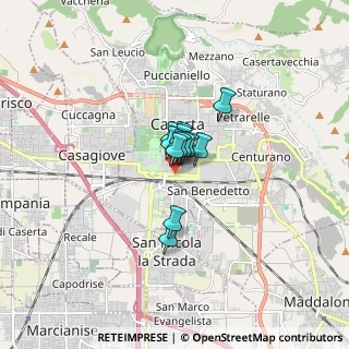 Mappa Via F.lli Pagano, 81100 Caserta CE, Italia (0.72231)