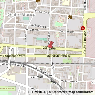 Mappa Via Roma, 75, 81100 Caserta, Caserta (Campania)