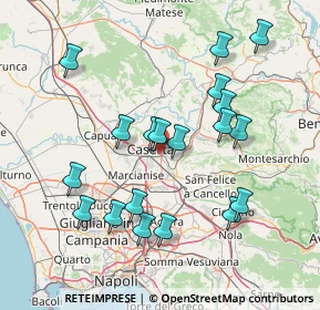 Mappa SS 7 Via Appia, 81100 Caserta CE, Italia (16.28)