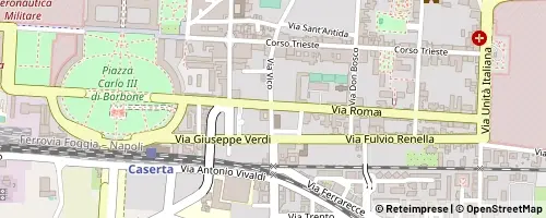 Mappa Caserta