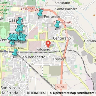 Mappa Via del Carrubo, 81100 Caserta CE, Italia (1.54071)