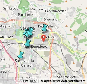 Mappa Via del Carrubo, 81100 Caserta CE, Italia (1.63364)