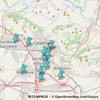 Mappa Via del Carrubo, 81100 Caserta CE, Italia (4.08273)
