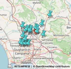 Mappa Via del Carrubo, 81100 Caserta CE, Italia (10.70842)