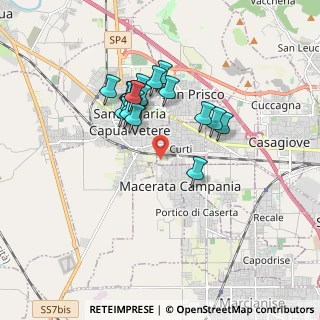 Mappa Piazza Resistenza, 81055 Santa Maria Capua Vetere CE, Italia (1.579)