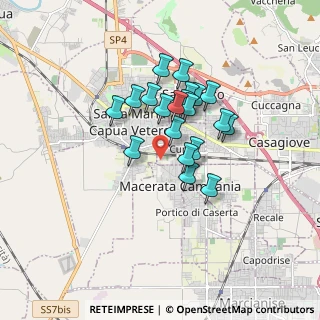 Mappa Piazza Resistenza, 81055 Santa Maria Capua Vetere CE, Italia (1.401)