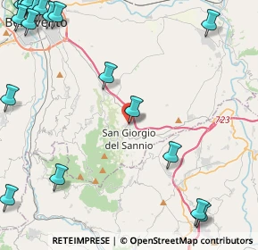 Mappa Via G. Marconi, 82018 San Giorgio del Sannio BN, Italia (7.66421)