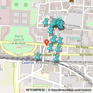 Mappa Piazza Generale Amico, 81100 Caserta CE, Italia (0.203)