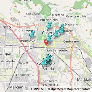 Mappa Via Cesare Battisti, 81100 Caserta CE, Italia (1.62909)