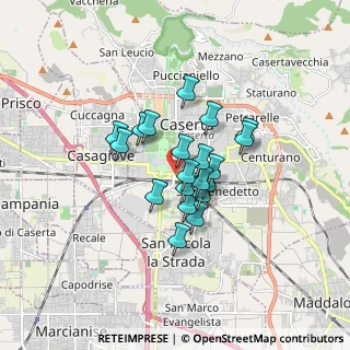 Mappa Piazza Generale Amico, 81100 Caserta CE, Italia (1.234)