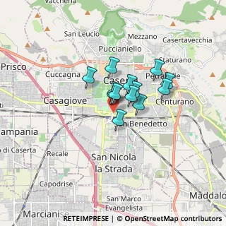 Mappa Piazza Generale Amico, 81100 Caserta CE, Italia (1.09231)