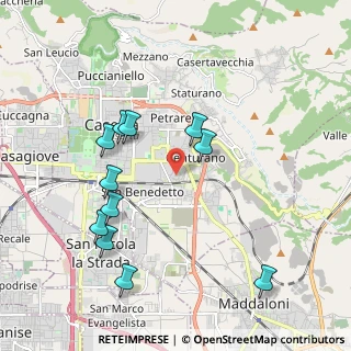 Mappa Piazza Ungaretti, 81100 Caserta CE, Italia (2.20545)