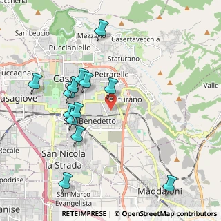 Mappa Piazza Ungaretti, 81100 Caserta CE, Italia (2.25615)