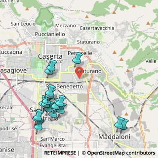 Mappa Piazza Ungaretti, 81100 Caserta CE, Italia (2.76667)