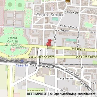Mappa Via Roma, 6, 81100 Caserta, Caserta (Campania)