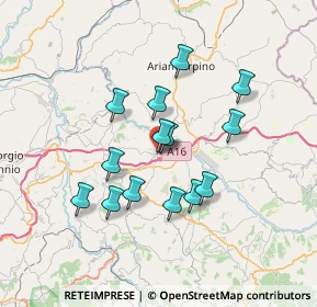 Mappa Via Pietro Nenni, 83035 Grottaminarda AV, Italia (6.36786)