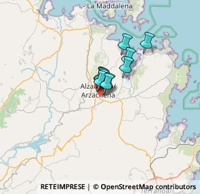 Mappa Viale Aldo Moro, 07021 Arzachena SS, Italia (3.30636)