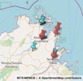 Mappa Viale Aldo Moro, 07021 Arzachena SS, Italia (10.73692)