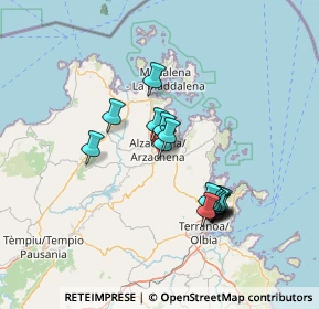 Mappa Viale Aldo Moro, 07021 Arzachena SS, Italia (13.07588)