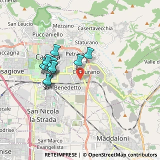Mappa Via degli Oleandri, 81100 Caserta CE, Italia (1.765)