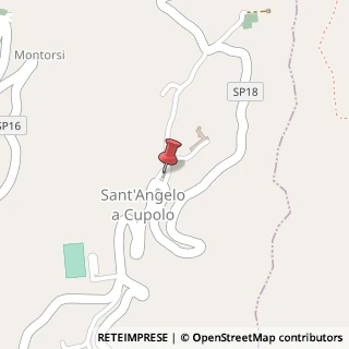 Mappa Via Dante Alighieri, 4, 82010 Sant'Angelo a Cupolo, Benevento (Campania)