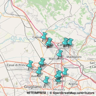 Mappa Via Bolzano, 81055 Macerata Campania CE, Italia (8.56)