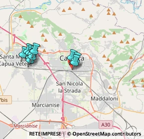 Mappa Via Roma, 81100 Caserta CE, Italia (3.84818)