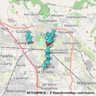 Mappa Via Roma, 81100 Caserta CE, Italia (1.105)