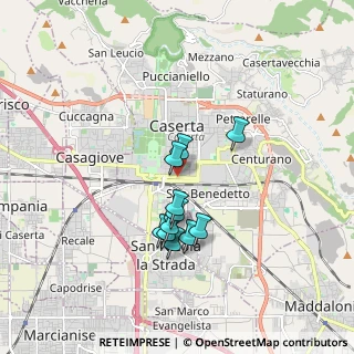 Mappa Via Roma, 81100 Caserta CE, Italia (1.5)