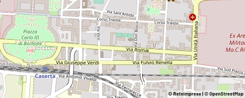 Mappa Caserta