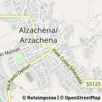 Mapa Arzachena