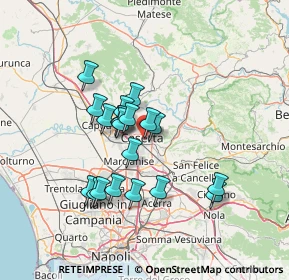 Mappa Via delle Ville, 81100 Caserta CE, Italia (12.079)