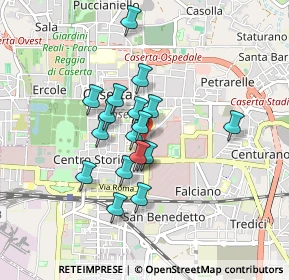 Mappa Via delle Ville, 81100 Caserta CE, Italia (0.70667)