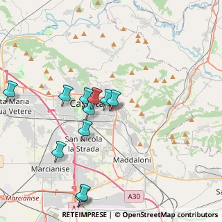 Mappa Via Enrico Laracca, 81100 Caserta CE, Italia (4.20455)