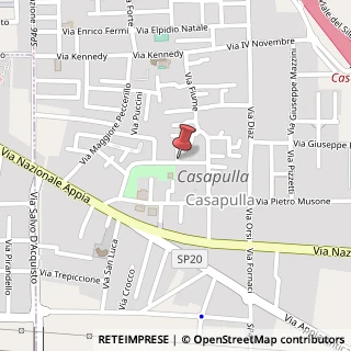 Mappa Via Giovanni Orsomando, 44, 81020 Casapulla, Caserta (Campania)